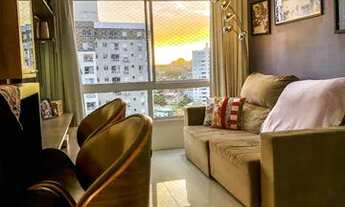 Imagem 7: Lindo apartamento mobiliado e com vista. 2 quartos (suíte), churrasqueira e vaga. Infra co