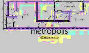 Imagem 2: Apartamento com 2 dormitórios à venda, 52 m² por R$ 399.000,00 - Utinga - Santo André/SP