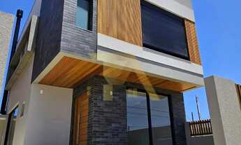 Imagem: Casa moderna com 3 quartos, rooftop e acabamentos