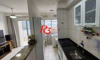 Imagem 5: Imóvel para venda tem 87 metros quadrados com 2 quartos em Marapé - Santos - SP