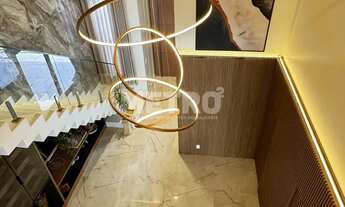 Imagem 3: Casa à venda, no Alphaville com 4 suítes, todas com closet, Gourmet com piscina