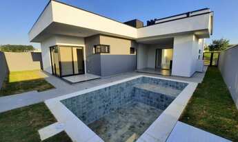 Imagem: Casa térrea - 3 suítes piscina condomínio