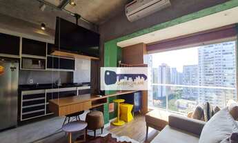 Imagem 2: Apartamento com 1 dormitório à venda, 34 m² por R$ 610.000,00 - Brooklin - São Paulo/SP