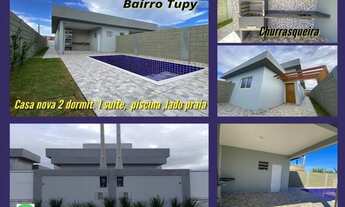 Imagem 3: CASA NOVA COM PISCINA NO BAIRRO TUPY EM ITANHAÉM