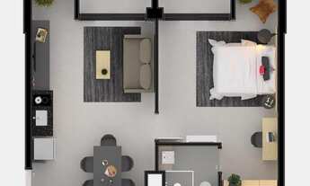 Imagem 5: Apartamento para venda tem 25 metros quadrados com 1 quarto em Vila Olímpia - São Paulo