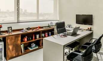 Imagem 4: Linda Sala Comercial Mobiliada - 56m² - toda decorada, excelente para escritório, 1 vaga