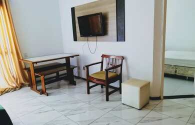 Imagem 4: Excelente Flat para locação com 50 m², 1 quarto, nascente, varanda, Jardim Armação - Salv