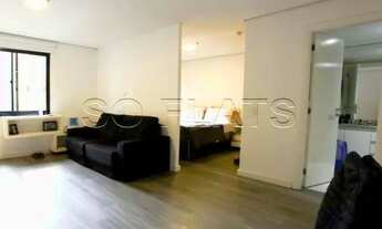 Imagem 2: Flat Adagio Moema 40m², 1 dormitório e 1 vaga para locação próximo Metrô Moema