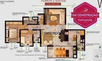 Imagem: Apartamento à venda, 94 m² por R$ 890.000,00