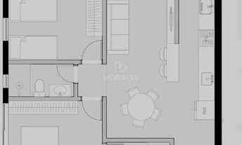 Imagem 4: Apartamento com 2 dormitórios à venda - São Pedro - São José dos Pinhais/PR