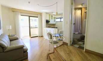 Imagem: Flat com 1 dormitório para alugar, 50 m²