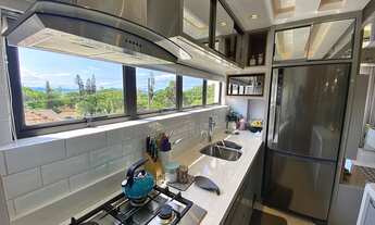 Imagem 5: Apartamento 3 domr. sendo 1 suíte - 2 vagas - Mobiliado - vista MAR