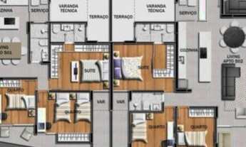 Imagem 4: Cobertura 4 quartos sendo 2 suítes no Residencial Heitor Fonseca