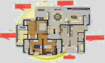Imagem 7: Apartamento 3 quartos a venda no Cabral 176m2 PRIVATIVOS ! R$1.567.000 face norte oeste