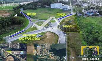 Imagem 1: Lotes industrial no trevo do Itinga