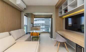 Imagem: Apartamento stúdio novo mobiliado em Pinheiros