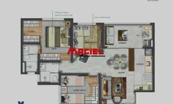 Imagem 2: Apartamento Padrão em São José dos Campos