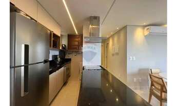 Imagem 7: Cobertura linear com 162M2 mobiliada para venda pé na areia na praia de Intermares