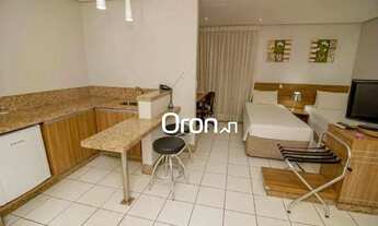 Imagem 2: Flat mobiliado com 1 dormitório à venda, 33 m² por R$ 260.000 - Setor Oeste - Goiânia/GO