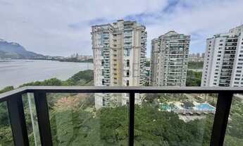 Imagem 4: Barra Be Peninsula lindo 2 suites 1a locacão vista lagoa pedra da gavea andar alto