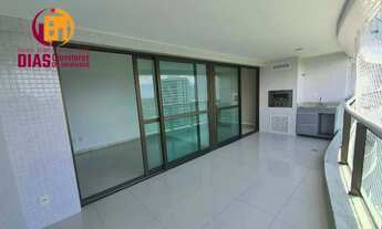 Imagem 5: Alugo Apartamento no Resort Le Parc com 142m2 com 4/4, sendo 03 suítes, varanda gourmet co