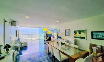 Imagem 3: Apartamento frente mar com sacada Pitangueiras Guarujá