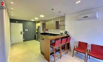 Imagem 4: Apartamento tipo studio, 50m², mobiliado para locação anual