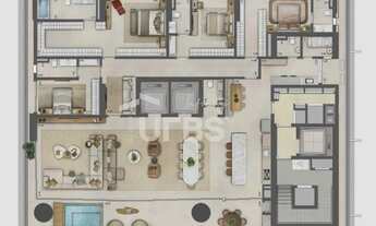 Imagem 7: Legítmo Flamboyant - Apartamento 4 quartos, sendo 4 suítes