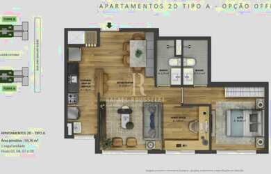 Imagem 5: 02 Dormitórios 01 suíte e 01 vaga no bairro Central Parque