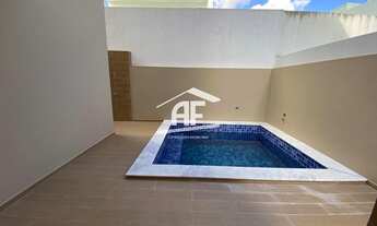 Imagem 4: Casa com Varanda Gourmet e Piscina. - 204m², 4 suítes - confira