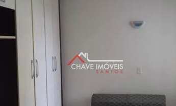 Imagem 2: Kitnet com 1 dormitório para alugar, 40 m² por R$ 1.800,02/mês - Embaré - Santos/SP