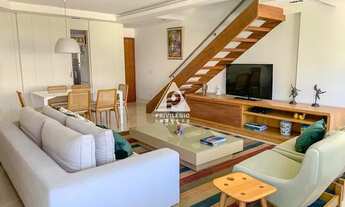 Imagem 2: Incrível cobertura duplex mobiliada na quadra da praia do Leblon