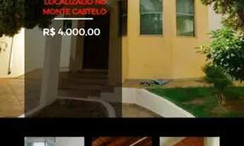 Imagem: Sobrado para aluguel tem 250 metros quadrados