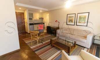 Imagem 3: Residencial com serviços, com 1 dormitório todo mobiliado de alto padrão em Pinheiros