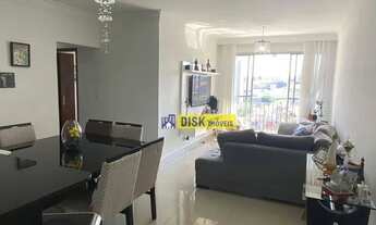 Imagem 2: Apartamento com 3 dormitórios para alugar, 90 m² por R$ 3.530,00/mês - Centro - São Bernar