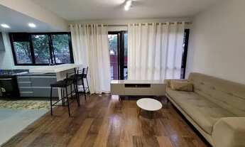 Imagem 2: Apartamrnto, mobiliado, para locação, na Vila Madalena, em rua mais cobiçada do bairro