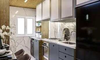 Imagem 5: Apartamentos em construção com 2 dormitórios à venda, 62 m² por R$ 272.000 - Residencial N