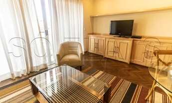 Imagem 4: Residencial com serviços, com 1 dormitório todo mobiliado de alto padrão em Pinheiros