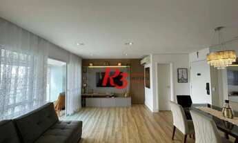 Imagem 7: Apartamento com 4 dormitórios à venda, 131 m² por R$ 1.555.000,00 - Marapé - Santos/SP