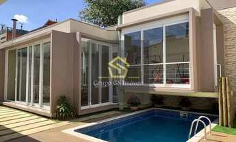 Imagem 2: Casa com 4 dormitórios à venda, 408 m² por R$ 2.400.000,00 - Condomínio Alpes de Vinhedo