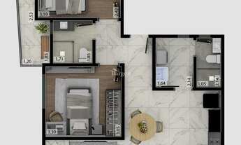 Imagem: Cobertura duplex com 3 quartos sendo 1 suíte