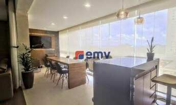 Imagem 4: Maravilhoso apto de luxo 03 suítes e 137 m2 a venda, vista para as montanhas no condomínio