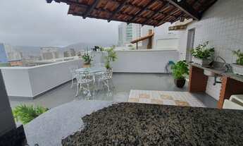 Imagem 7: COBERTURA TRIPLEX! 2 ÁREAS GOURMETS + PISCINA COM SOLARIUM!! 3 QUADRAS DA PRAIA! 3 DORMS