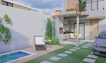 Imagem 2: Casas de 2 Pavimentos, com 03 quartos sendo uma suíte - Morada de Laranjeiras