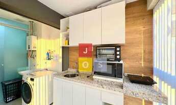 Imagem 2: Lume Apto de 3 Quartos 85m² 100% Mobiliado c/ Varanda Gourmet e fechada com cortina de vid