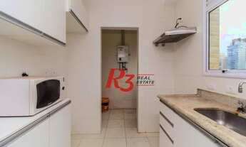 Imagem 5: Apartamento com 1 dormitório para alugar, 53 m² por R$ 3.536,00/mês - José Menino - Santos