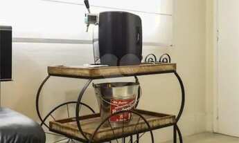 Imagem 4: Apartamento com 122m², mobiliado e equipado, dois dormitórios, sendo uma suíte, duas vagas