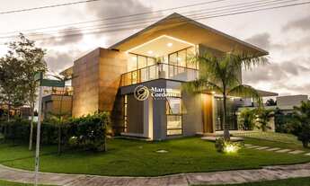 Imagem: Casa com lote de esquina, mobiliada no Alphaville