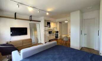 Imagem 2: Apartamento com 1 dormitório para alugar, 38 m² por R$ 4.211/mês - Chácara das Pedras - Po