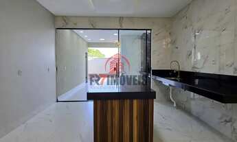 Imagem 2: LINDA CASA 3Q COM ÁREA GOURMET E PISCINA - JD BELVEDERE - GOIÂNIA - GO